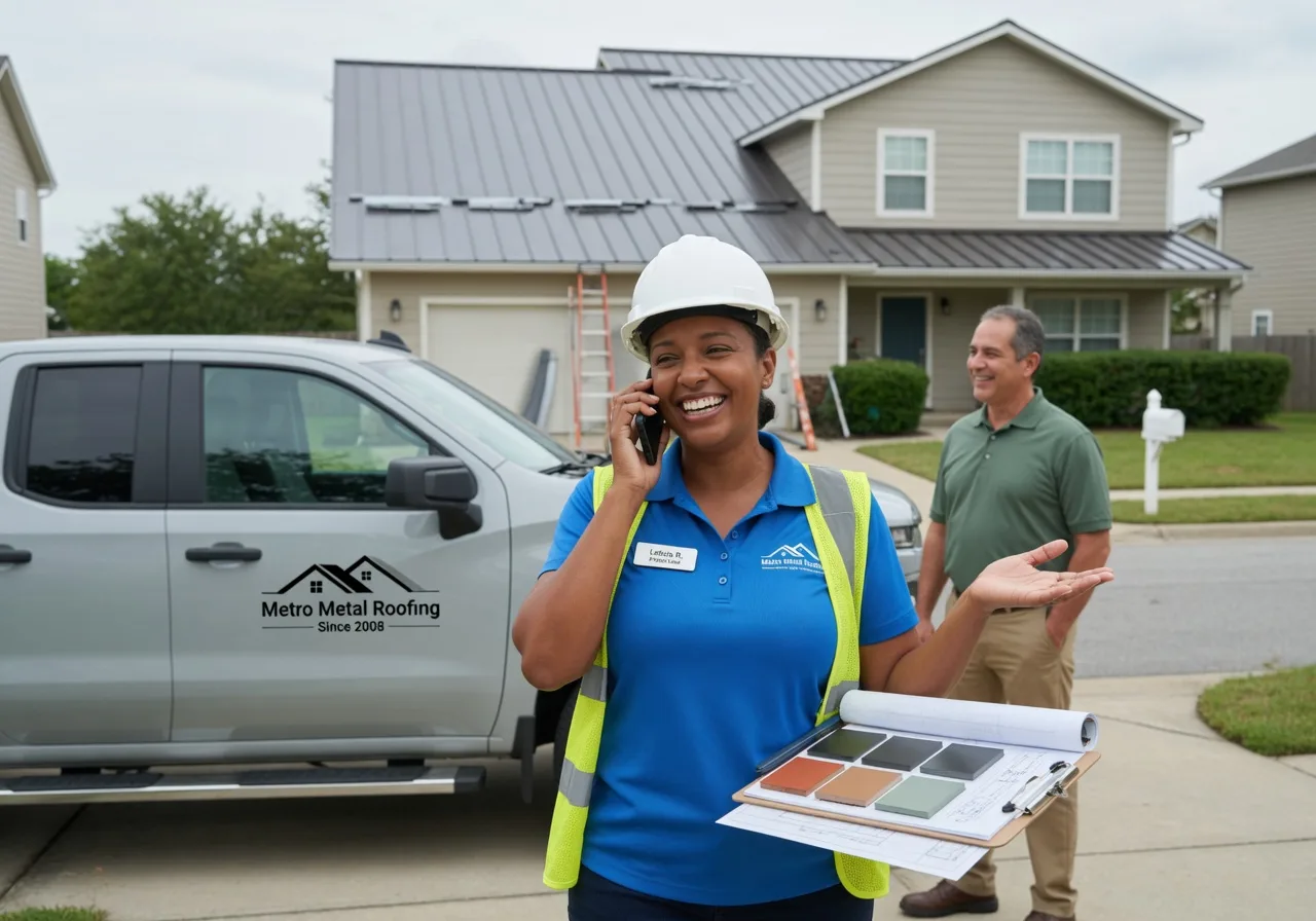 Metal Roof Repair in Little York, IL